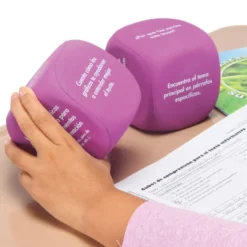 Really Good Stuff® Cubos de comprensión (Common Core Comprehension Cubes) - 4 cubes