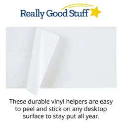 Really Good Stuff® Dry Erase Desktop Helper - Set of 24 - Primary