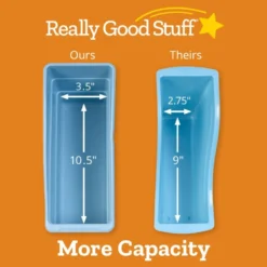 Really Good Stuff® Durable Book and Binder Holder- 6 Pack-Tan