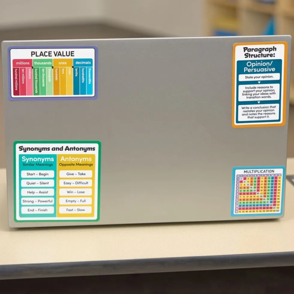 Really Good Stuff® EZ Stick Cross-Curricular Vinyl Decals - Intermediate