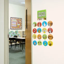 Really Good Stuff® EZ Stick™ How Would You Like To Be Greeted? Labels