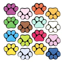 Really Good Stuff® EZ Stick™ - Paw Prints