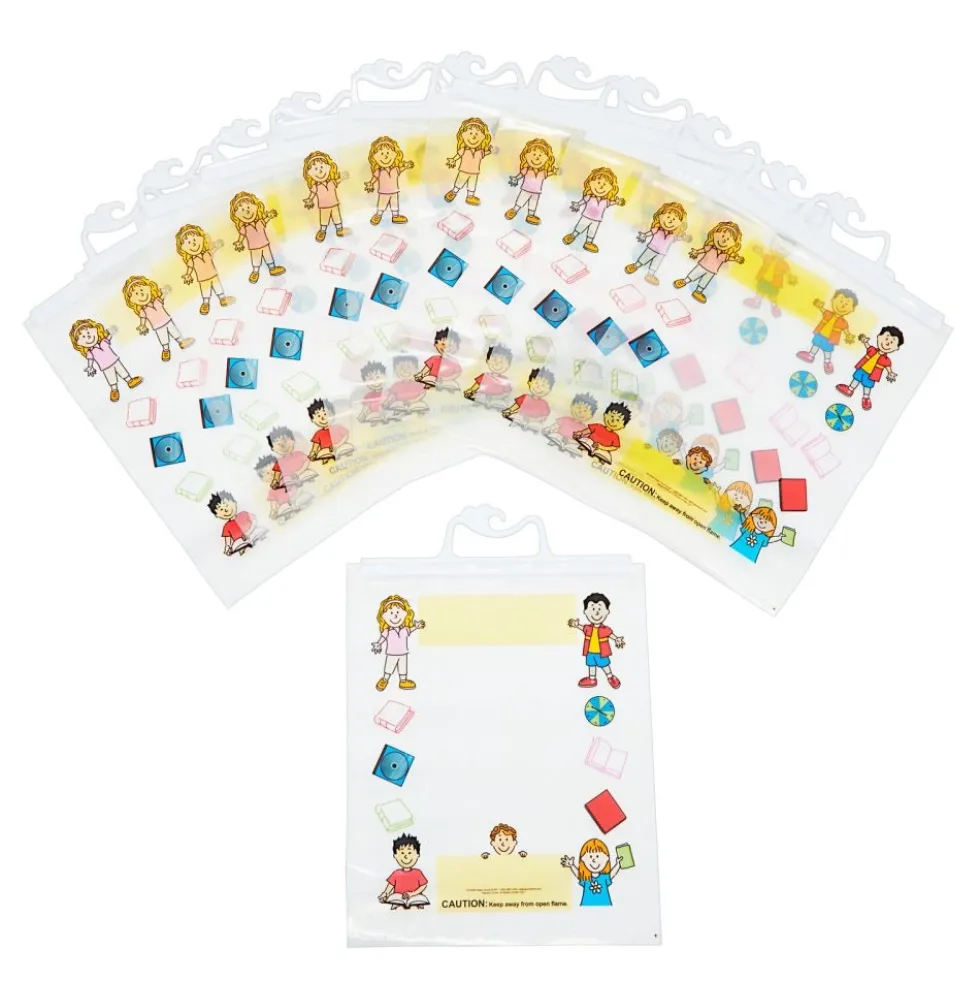 Really Good Stuff® Hang-Up Totes - Set of 12