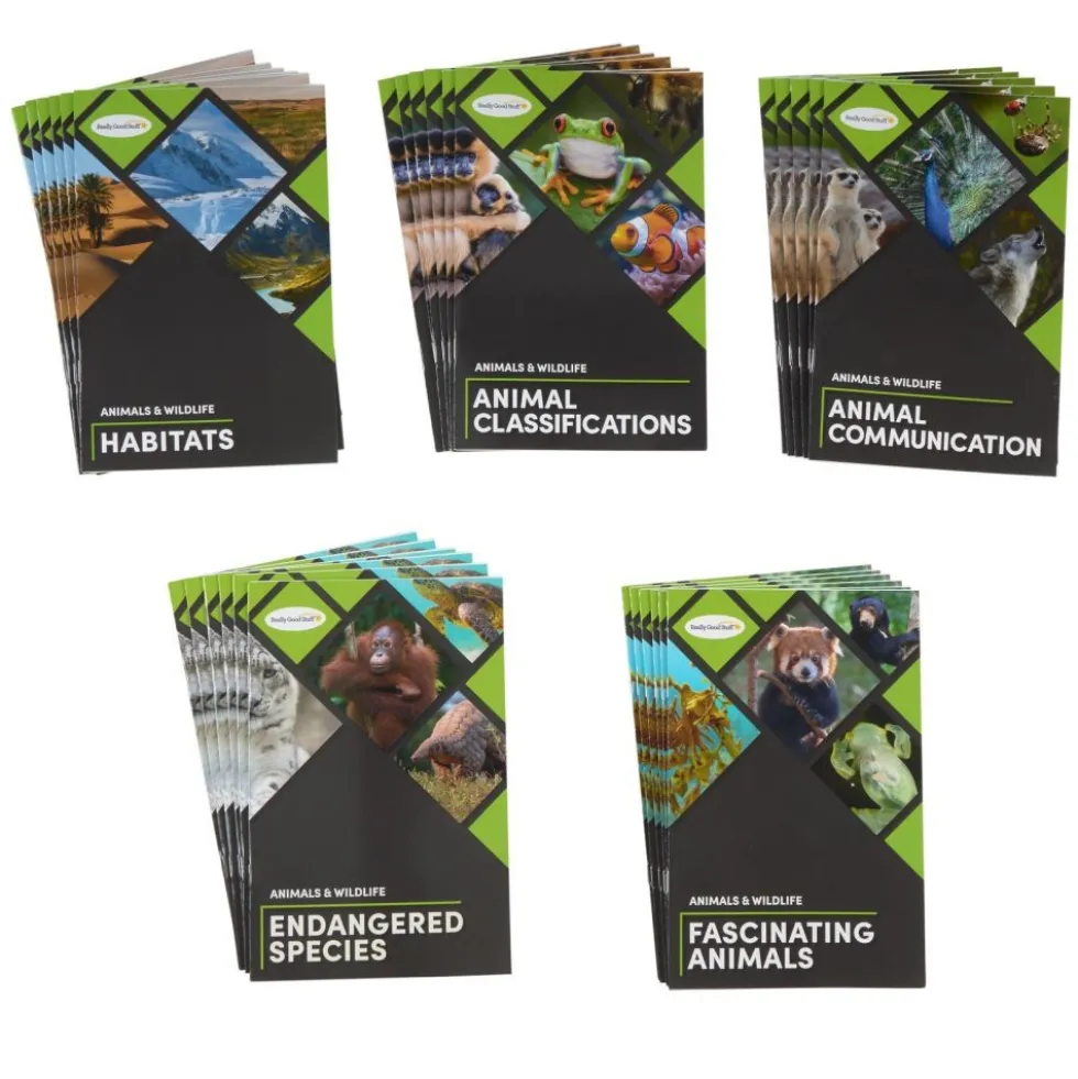 Really Good Stuff® Interest-Based Readers: Animals and Wildlife