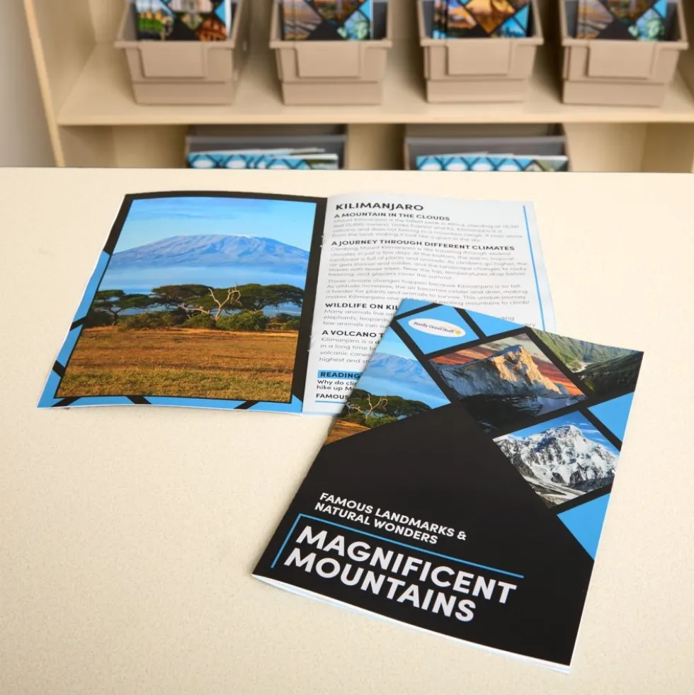 Really Good Stuff® Interest-Based Readers: Famous Landmarks and Natural Wonders