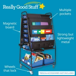 Really Good Stuff® Multi-Storage Classic Easel