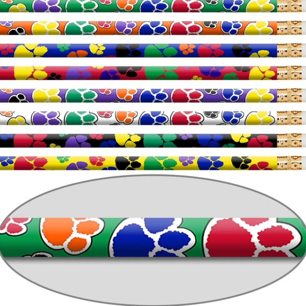 Really Good Stuff® Paws Pencils - 12 pencils