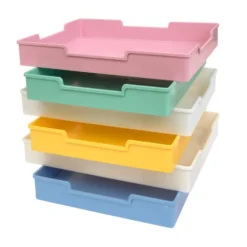 Really Good Stuff® Plastic Trays - 6 Pack - Bold Vibes