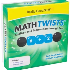 Really Good Stuff®Reading, Writing, & Math Skills Twists: Complete Curriculum Set - Set of 6