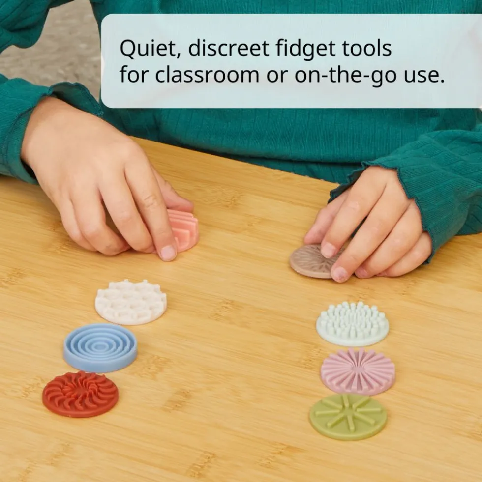 Really Good Stuff® Sensory Fidget Tactile Tokens - Set of 24