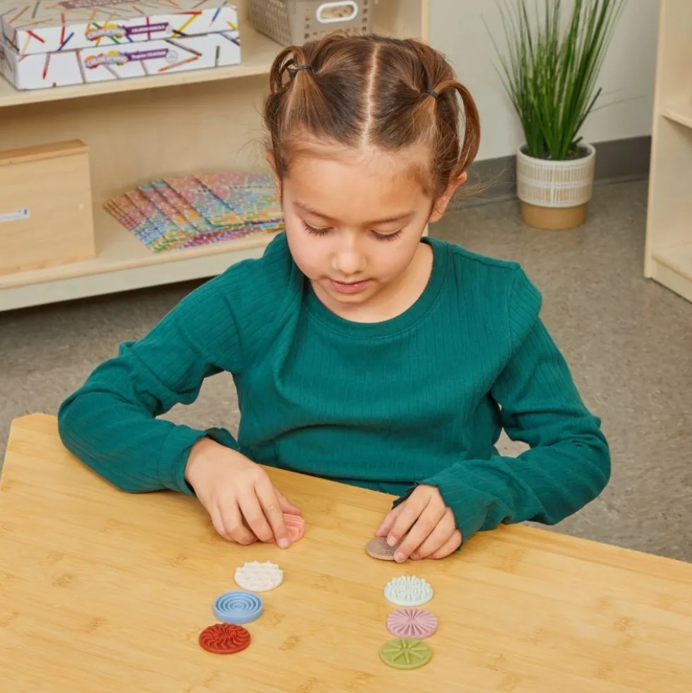 Really Good Stuff® Sensory Fidget Tactile Tokens - Set of 24