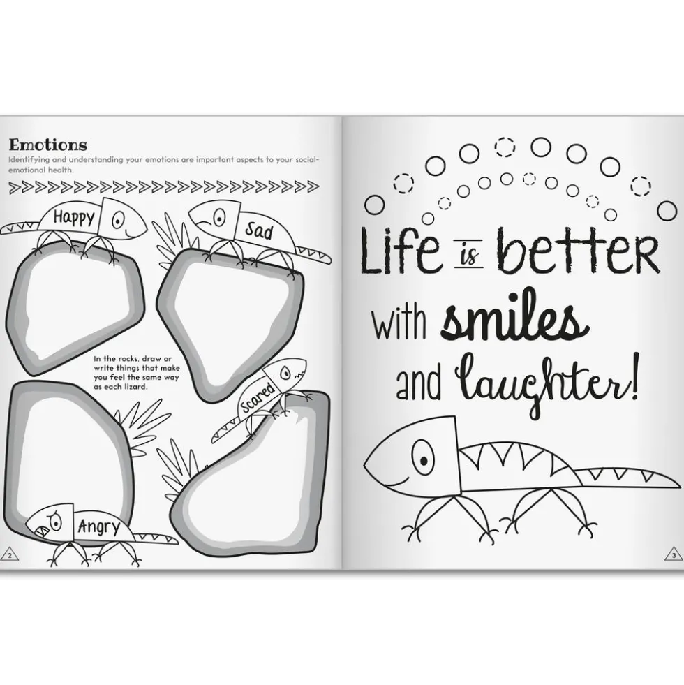 Really Good Stuff® Social-Emotional Learning Coloring and Activity Book - Set of 12
