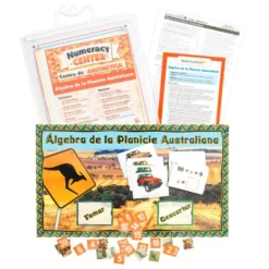 Really Good Stuff® Spanish Math Skills Numeracy Centers Grades 3-6 (Centros de Aritmetica)