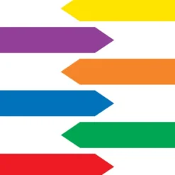 Really Good Stuff® Sticky Flags - 300 sticky flags
