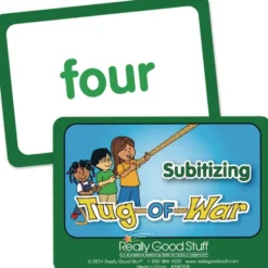 Really Good Stuff® Tug Of War - Subitizing