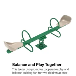 Rockwell Teeter Duo Neutral - Playground Equipment