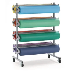 8-Roll Floor Rack with Casters