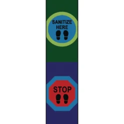 Sanitize Here Carpet Runner, 12' x 3'
