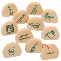 Sensory Outdoor Play Stones - Set of 26