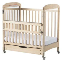 Serenity SafeReach® Side Compact Clear View Crib