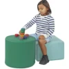SoftScape 18in Round Ottoman - 4-Piece
