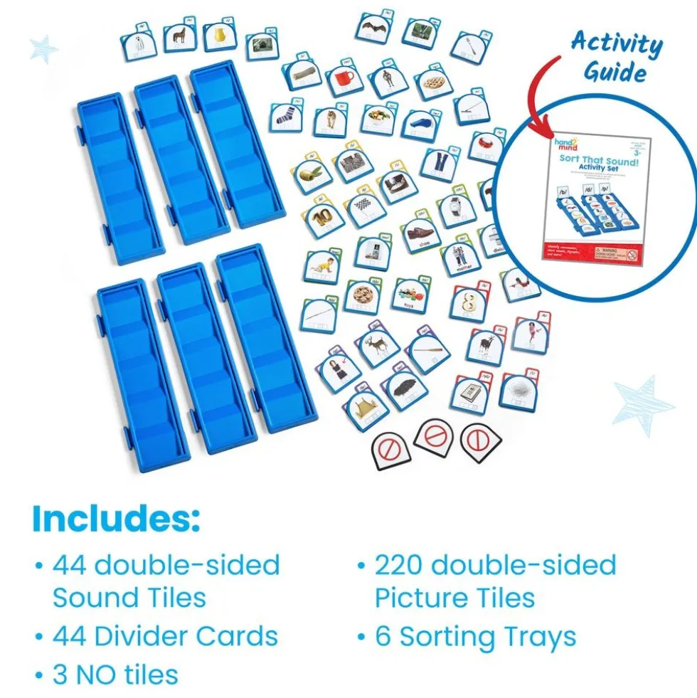 Sort That Sound! Activity Set - 317 pcs