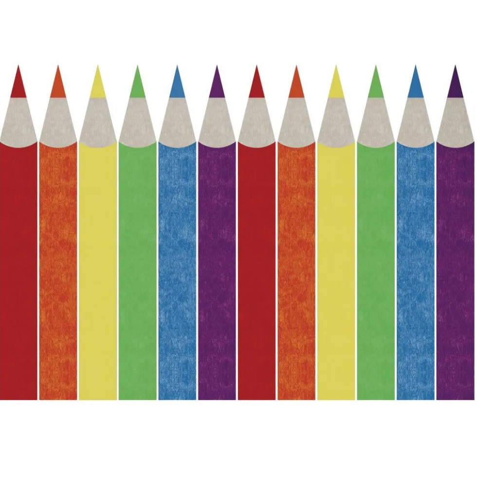 Sound Absorbing Wall Tiles - Colored Pencil Set