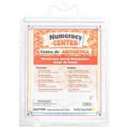 Spanish Monster Math Splash - Addition Numeracy Center Grade K+ (Centro de Aritmetica - Juego de Sumas)