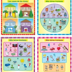 Spanish Sounds, Syllables, And More Flip Chart (Sonidos, sílabas y más) - 1 flip chart