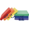 Square Floor Cushions - 6 piece set, Primary