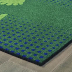 Stand and Wait Rug - 3' x 4'6", Green