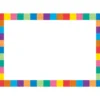Store More® Large Book Pouches And Labels - Black With Neon Trim - Set Of 12