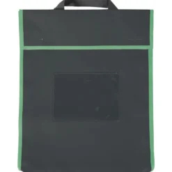 Store More® Large Book Pouches - Black With Neon Trim- Set of 36