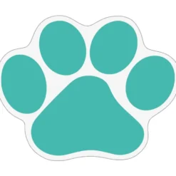 Student Name Paw Print Magnets - 32 magnets