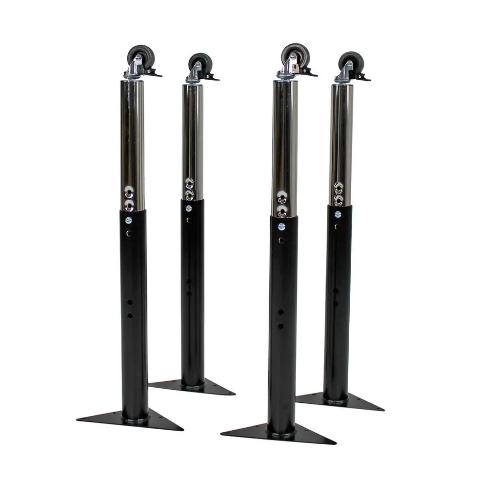 Super Legs for Activity Tables in Black - 4 Pack