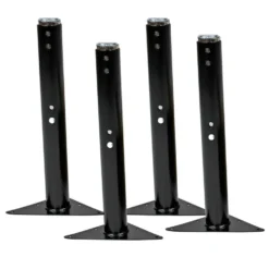 Super Legs for Activity Tables in Black - 4 Pack