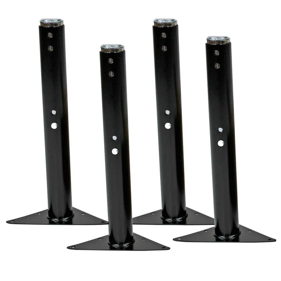 Super Legs for Activity Tables in Black - 4 Pack