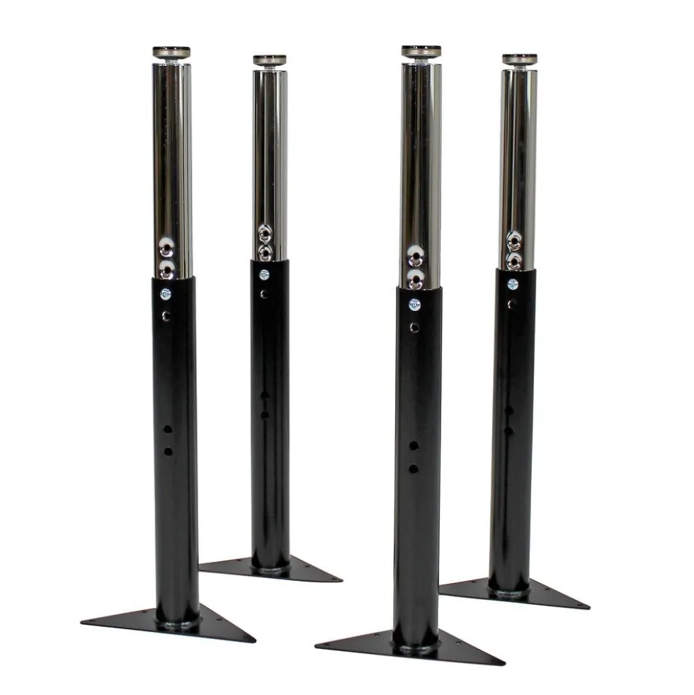Super Legs for Activity Tables in Black - 4 Pack