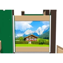 Swiss Chalet (Surface Mount Concrete)