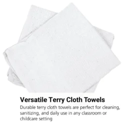 Terry Cloth Towels, Set of 60