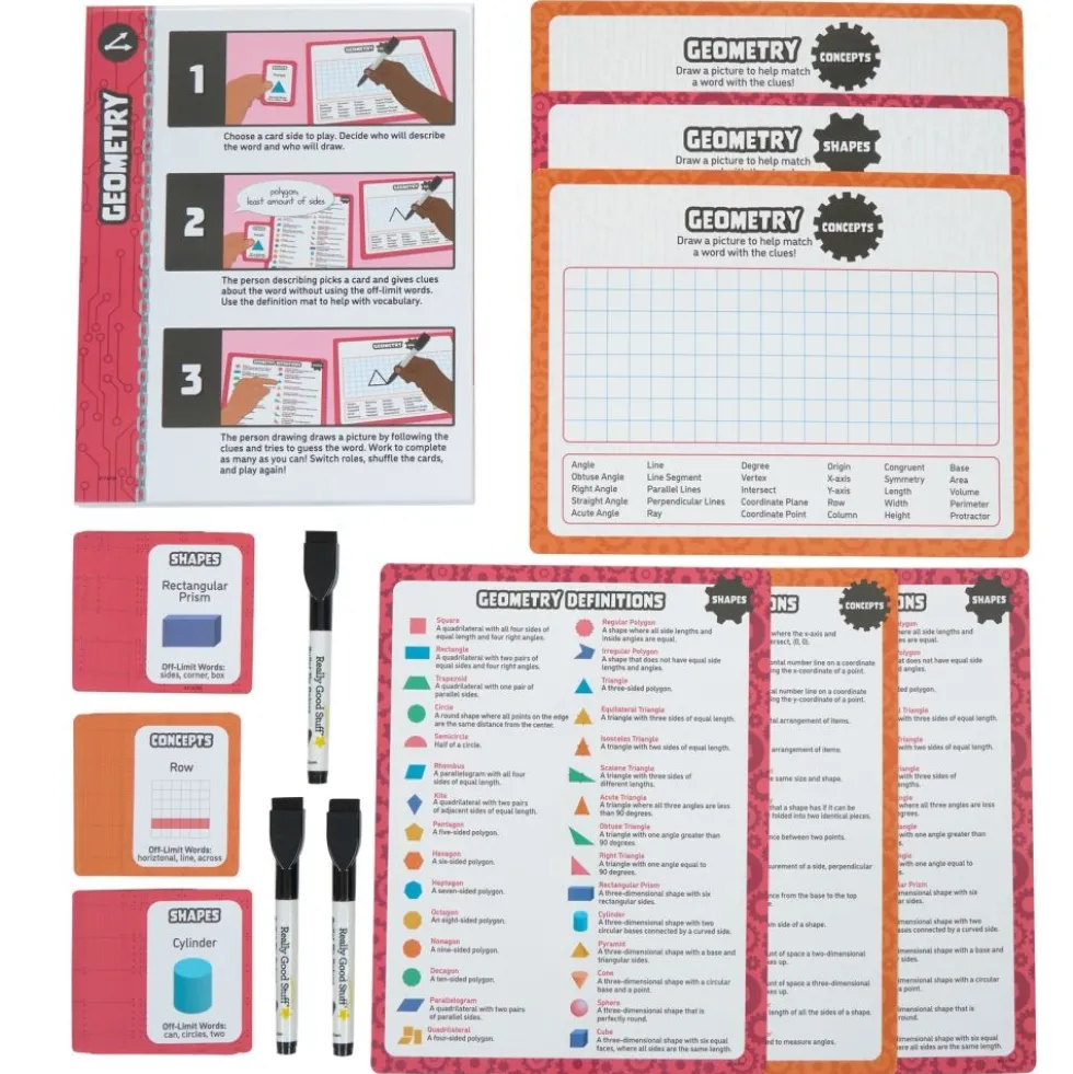 Think. Model. Learn.™ Math Center - Grades 4-5 - Geometry
