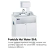 Titan PRO 1 Portable Indoor/Outdoor Hot Water Handwashing Sink