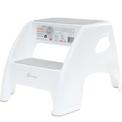 Toddler & Me 2-Step Stool, Gray