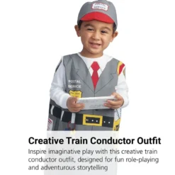 Train Conductor Washable Career Costume