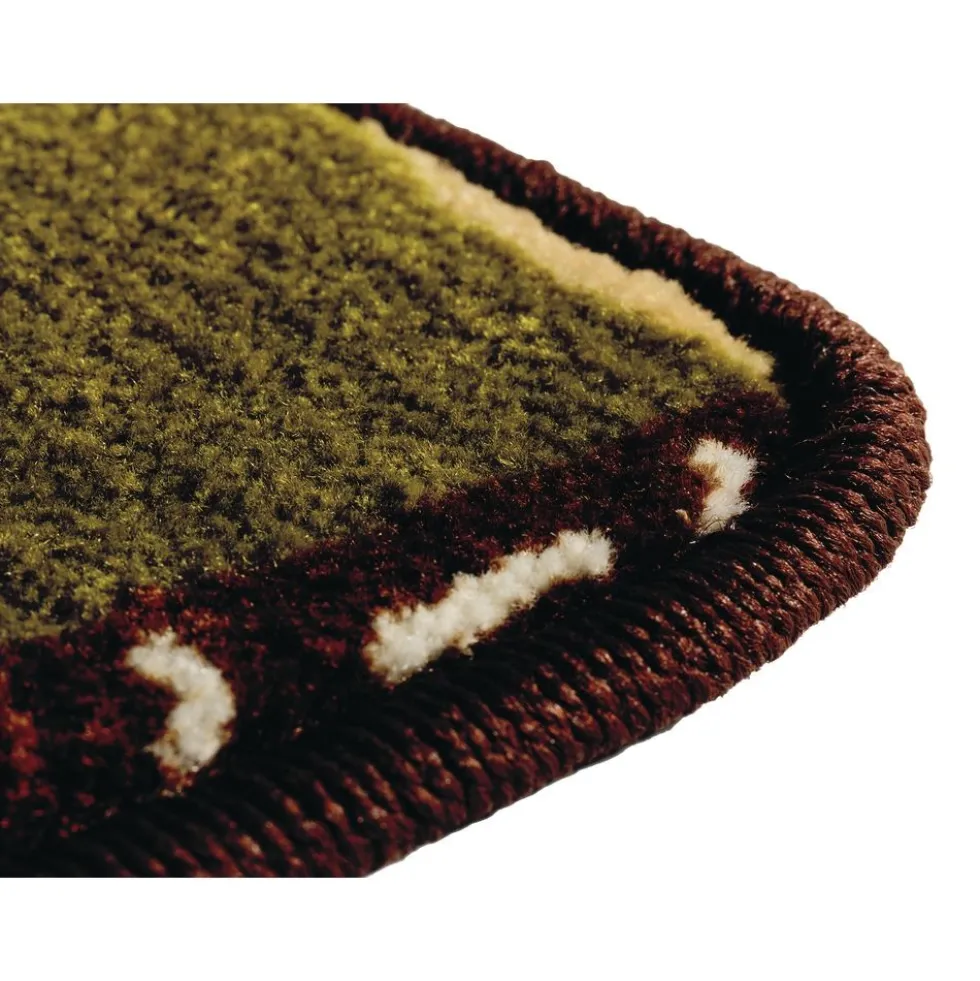 Tranquil Trees Blue 6' Round KIDSoft Premium Carpet