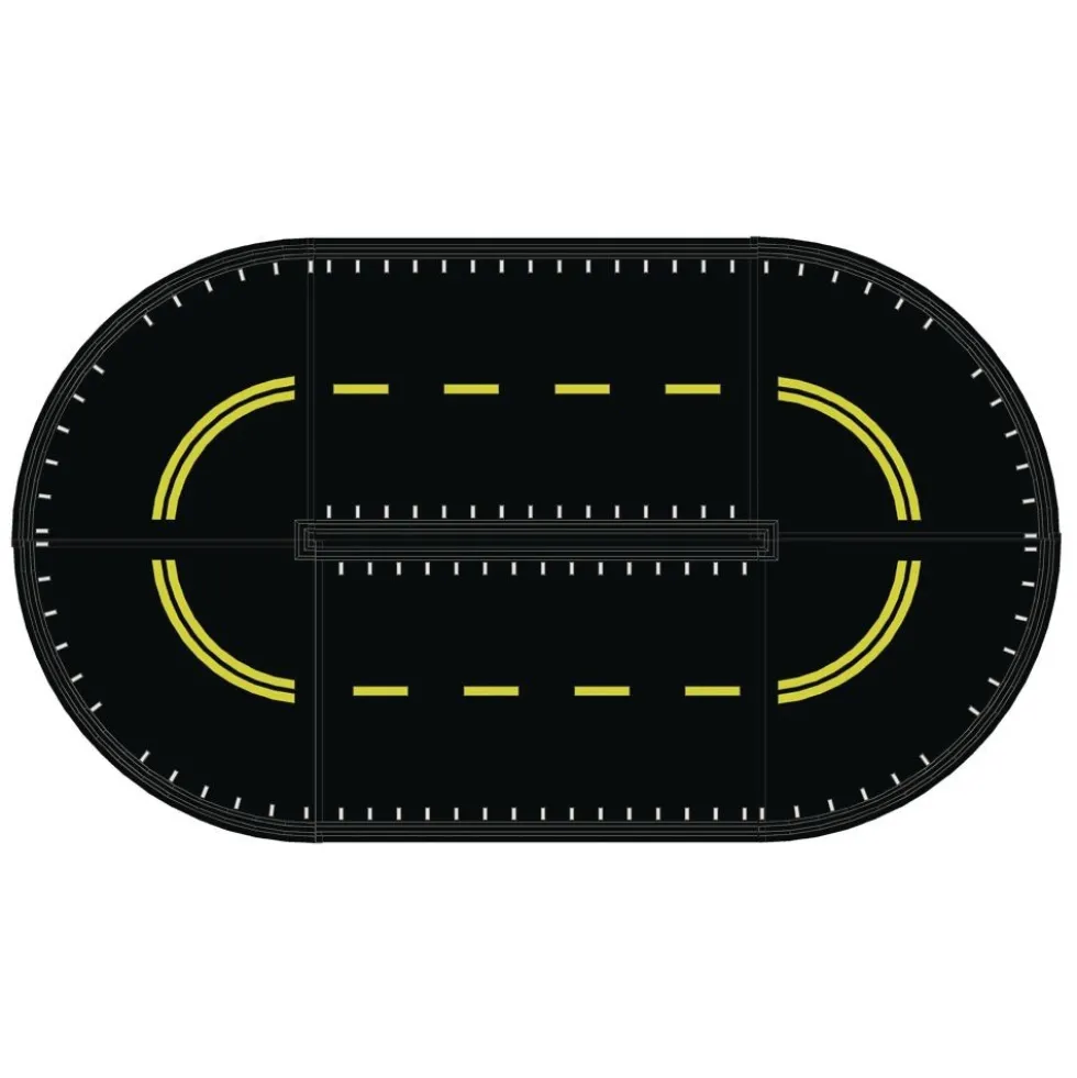 Trike Pedal Path with Stripes- Talladega Fast Track
