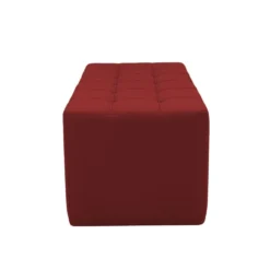 Tufted Rectangle Ottoman 16