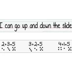 Two-Sided Primary-Lined Sentence Strip Dry Erase Boards - 12 boards