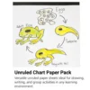 unruled chart paper - 50 Sheets