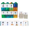 Uppercase & Lowercase Letter Tile Toppers Kit - 80pcs